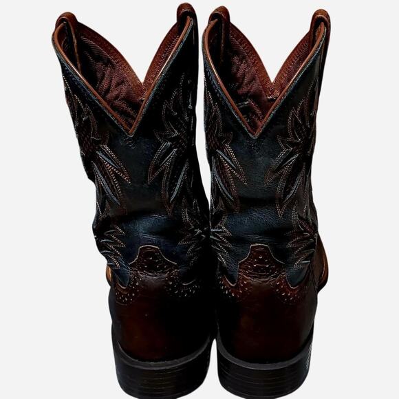Ariat quickdraw leather cowboy boots main image 4